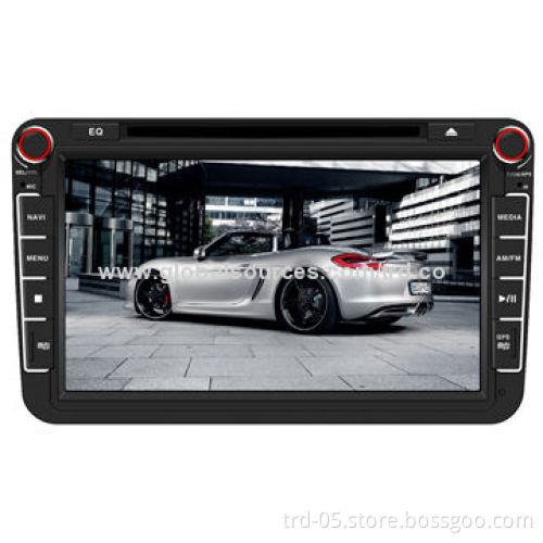 2-DIN Universal Car Navigation DVD Player with 8-inch TFT Digital Display for Volkswagen (Magotan)